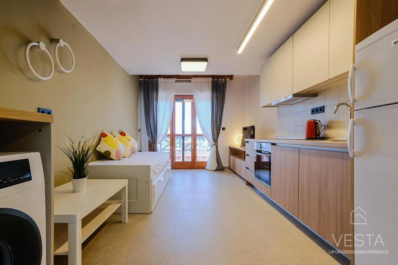 Apartmán Sea Breeze Apartments, Beachfront Location Skála Foúrkas
