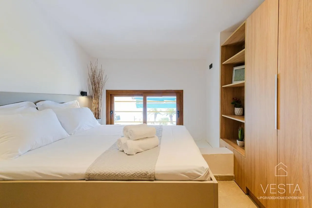 Apartmán Sea Breeze Apartments, Beachfront Location Skála Foúrkas