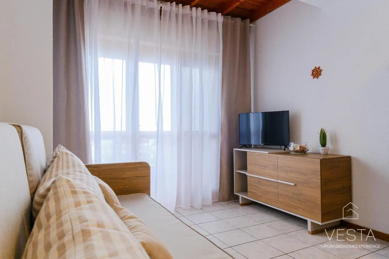 Apartmán Sea Breeze Apartments, Beachfront Location Skála Foúrkas Řecko